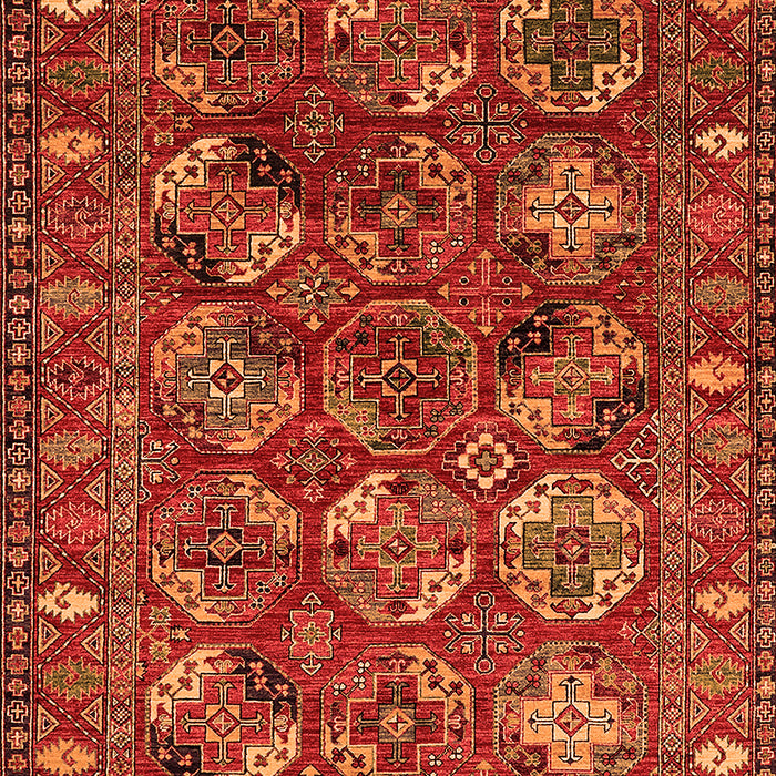 Oriental Orange Industrial Rug, urb2352org