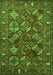 Oriental Green Industrial Rug, urb2352grn