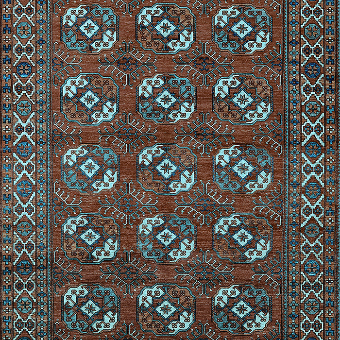 Oriental Light Blue Industrial Rug, urb2353lblu