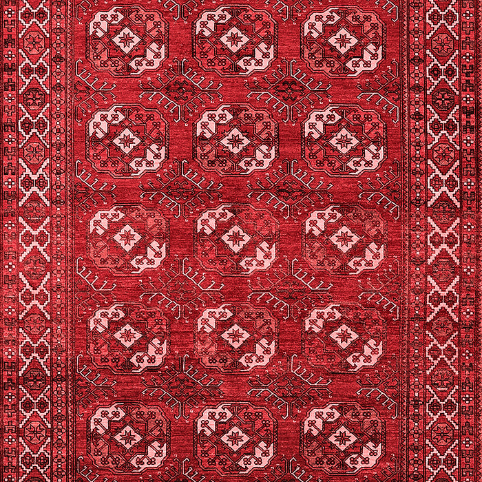 Machine Washable Oriental Red Industrial Rug, wshurb2353red