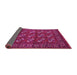 Sideview of Oriental Pink Industrial Rug, urb2353pnk