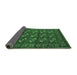 Sideview of Oriental Emerald Green Industrial Rug, urb2353emgrn