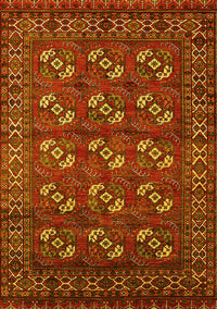 Oriental Yellow Industrial Rug, urb2353yw