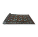 Sideview of Oriental Light Blue Industrial Rug, urb2353lblu