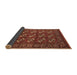 Sideview of Oriental Brown Industrial Rug, urb2353brn