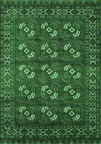 Oriental Emerald Green Industrial Rug, urb2353emgrn