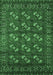 Oriental Emerald Green Industrial Rug, urb2353emgrn