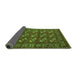 Sideview of Oriental Green Industrial Rug, urb2353grn