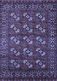 Oriental Blue Industrial Rug, urb2353blu