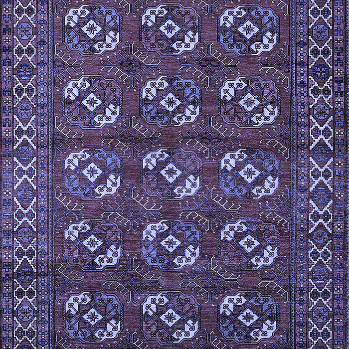 Oriental Blue Industrial Rug, urb2353blu