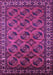 Machine Washable Oriental Purple Industrial Area Rugs, wshurb2354pur