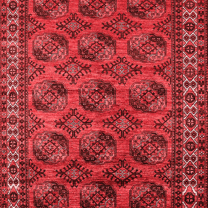 Machine Washable Oriental Red Industrial Rug, wshurb2354red