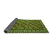 Sideview of Oriental Green Industrial Rug, urb2354grn