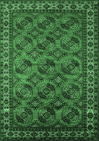 Oriental Emerald Green Industrial Rug, urb2354emgrn