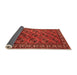 Sideview of Oriental Orange Industrial Rug, urb2354org