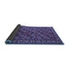 Sideview of Oriental Blue Industrial Rug, urb2354blu