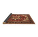 Sideview of Persian Brown Traditional Rug, urb2355brn