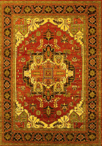 Persian Yellow Traditional Rug, urb2355yw
