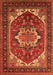 Persian Orange Traditional Rug, urb2355org