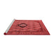 Industrial Red Washable Rugs