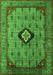 Oriental Green Industrial Rug, urb2356grn