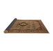 Sideview of Oriental Brown Industrial Rug, urb2356brn