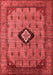 Oriental Red Industrial Area Rugs