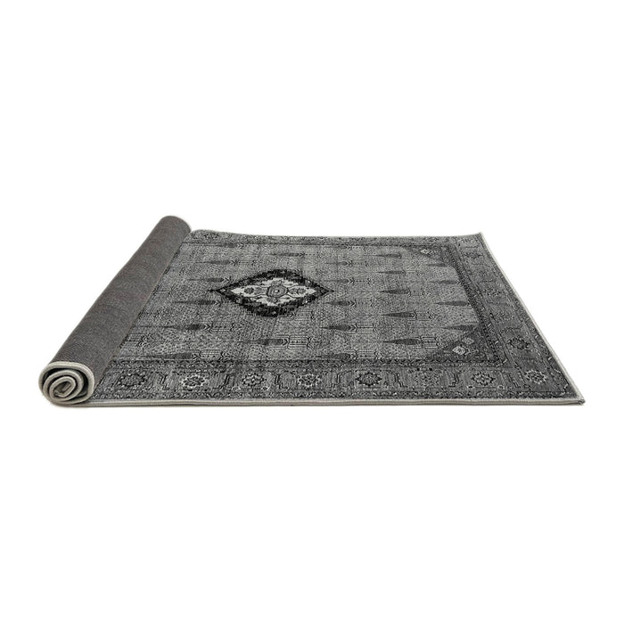 Sideview of Oriental Gray Industrial Rug, urb2356gry