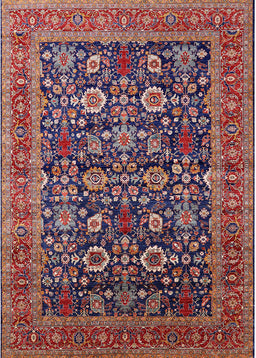 Mid-Century Modern Pink Oriental Rug, urb2357