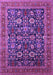 Oriental Purple Traditional Rug, urb2357pur