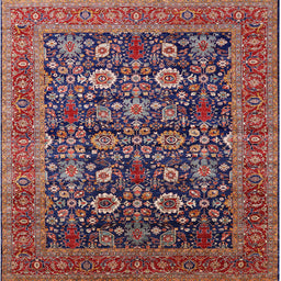 Square Machine Washable Industrial Modern Rosy Pink Rug, wshurb2357