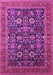 Oriental Pink Traditional Rug, urb2357pnk
