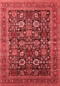 Oriental Red Traditional Rug, urb2357red