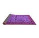 Sideview of Oriental Purple Traditional Rug, urb2358pur