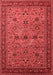 Oriental Red Traditional Area Rugs