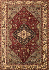 Persian Brown Traditional Rug, urb2359brn