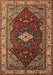 Persian Brown Traditional Rug, urb2359brn