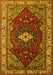 Persian Yellow Traditional Rug, urb2359yw