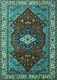 Persian Turquoise Traditional Rug, urb2359turq