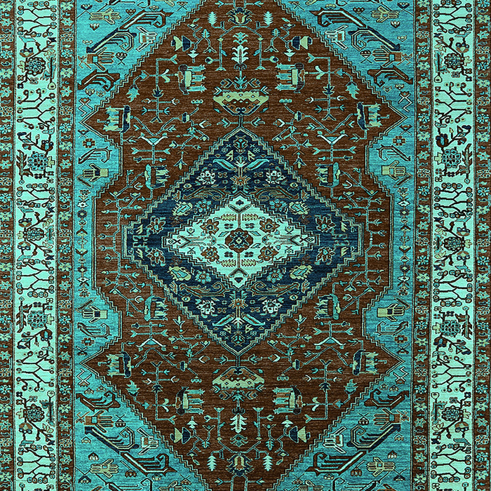 Persian Turquoise Traditional Rug, urb2359turq