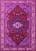 Machine Washable Persian Pink Traditional Rug, wshurb2359pnk