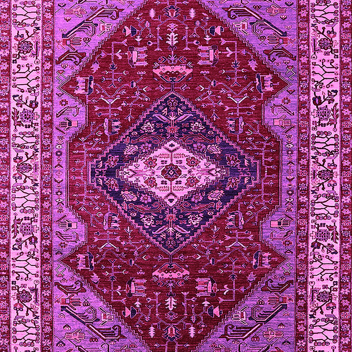 Machine Washable Persian Pink Traditional Rug, wshurb2359pnk