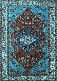 Persian Light Blue Traditional Rug, urb2359lblu