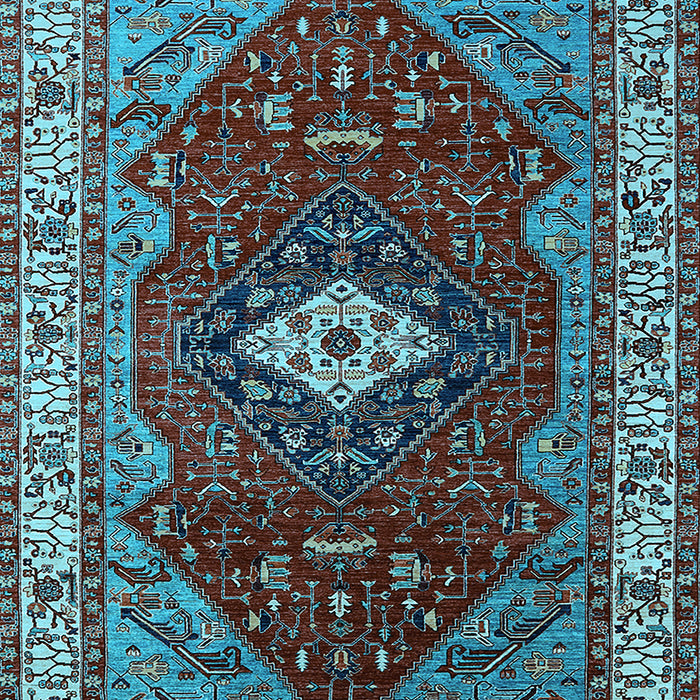 Persian Light Blue Traditional Rug, urb2359lblu