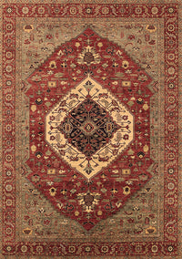 Persian Brown Traditional Rug, urb2360brn