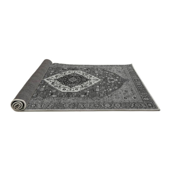 Sideview of Persian Gray Traditional Rug, urb2360gry