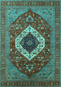 Persian Turquoise Traditional Rug, urb2360turq
