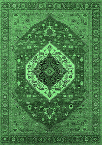 Persian Emerald Green Traditional Rug, urb2360emgrn