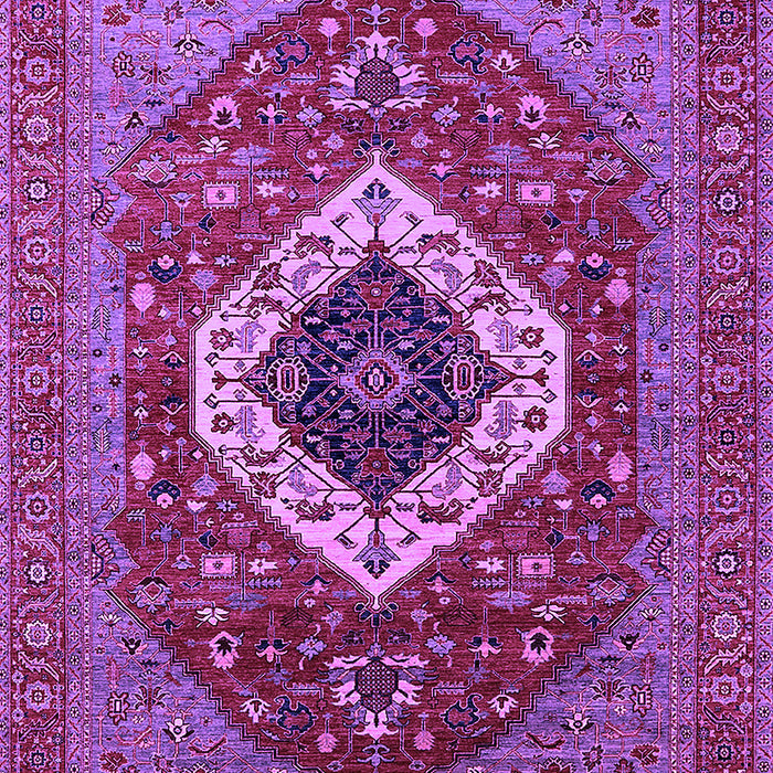 Machine Washable Persian Purple Traditional Area Rugs, wshurb2360pur