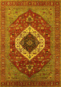 Persian Yellow Traditional Rug, urb2360yw